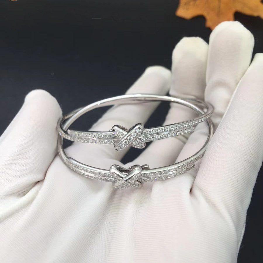 [Vicky]JEUX DE BRACELET DIAMONDS SILVER