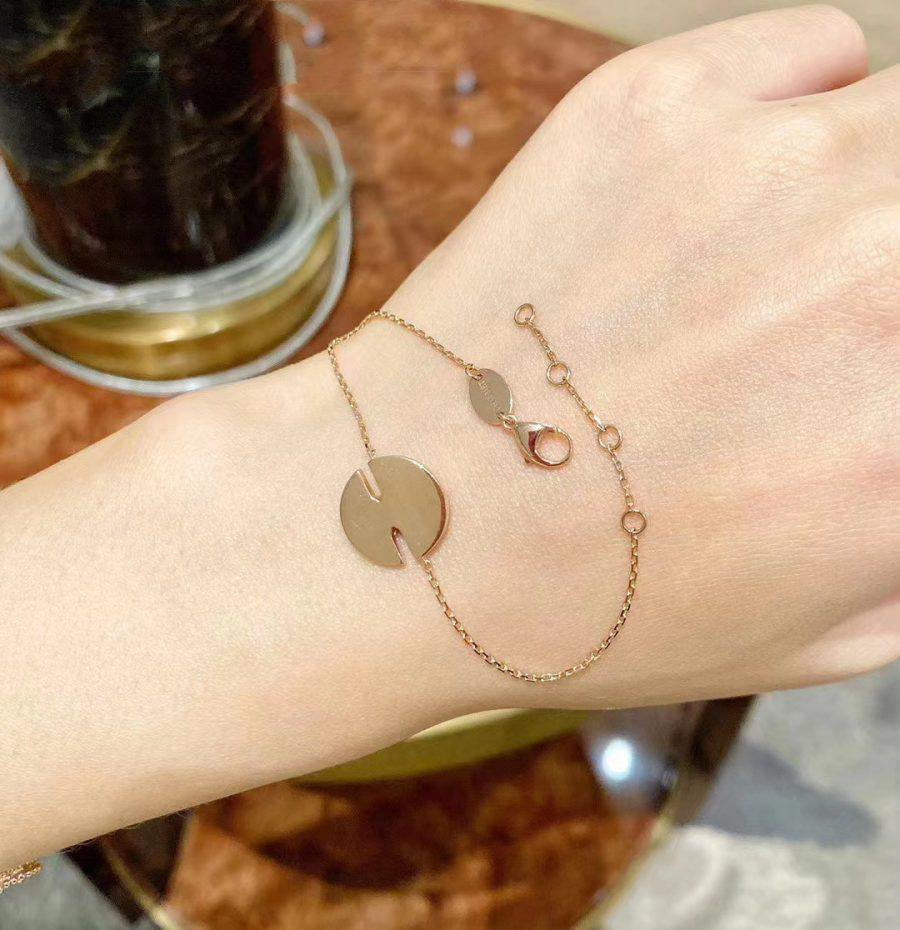 [Vicky]JEUX DE BRACELET MOP PINK GOLD DIAMONDS