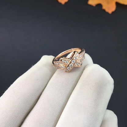 [Vicky]JEUX DE RING PINK GOLD DIAMOND