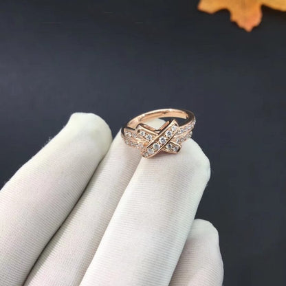 [Vicky]JEUX DE RING PINK GOLD DIAMOND
