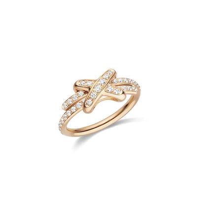 [Vicky]JEUX DE RING PINK GOLD DIAMOND
