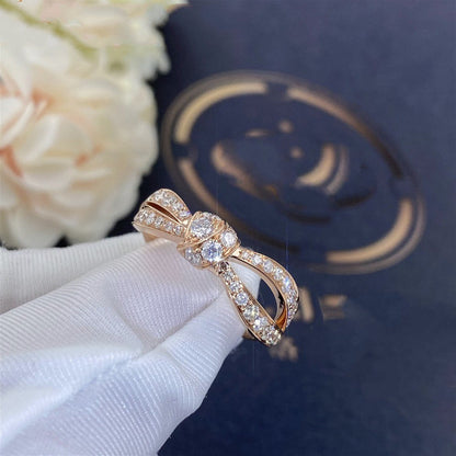 [Vicky]LIENS PINK GOLD DIAMOND RING
