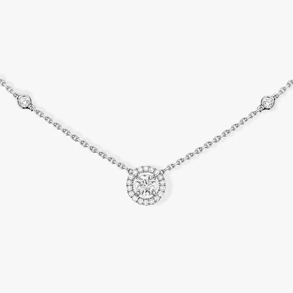 [Vicky]Diamond Necklace 0,20ct Brilliant Shape Joy