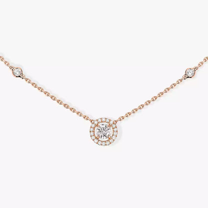[Vicky]Diamond Necklace 0,20ct Brilliant Shape Joy