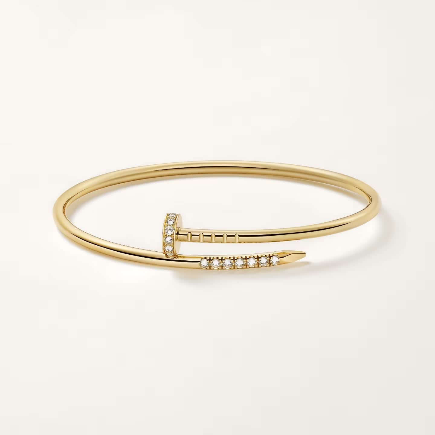 [Vicky]JUSTE BRACELET 2.5MM DIAMONDS NEW