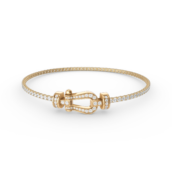 [Vicky]FORCE  HORSESHOE  DIAMOND TENNIS BRACELET