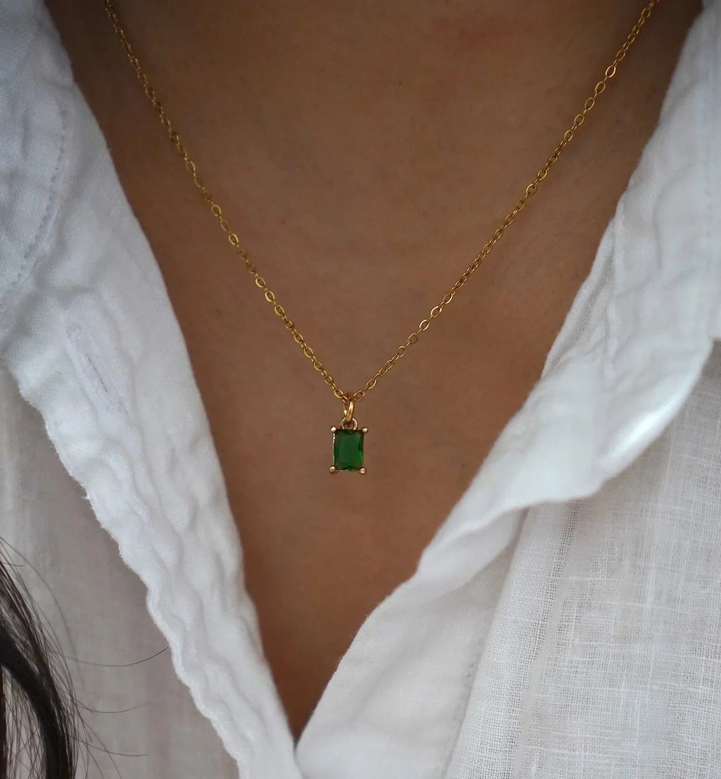 [Royal Vicky]Emi Green Necklace