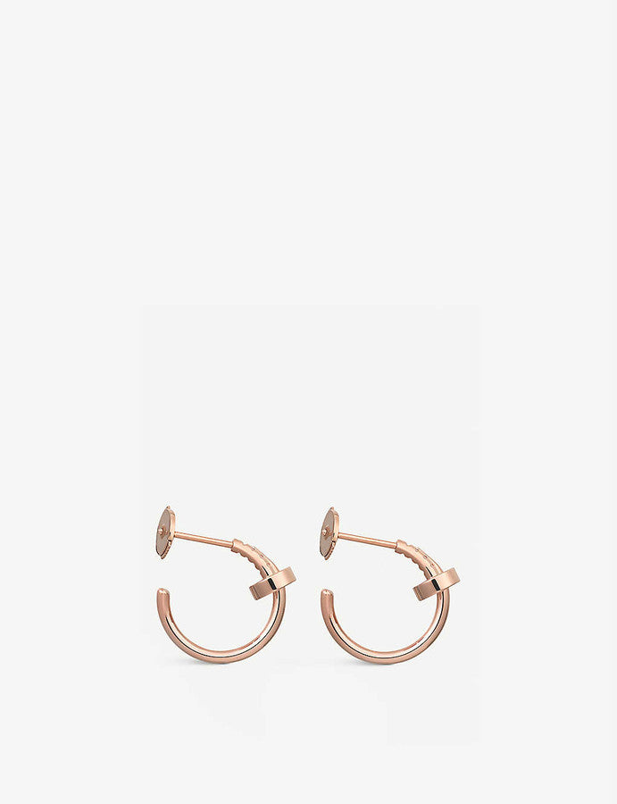 [Vicky]JUSTE EARRINGS PINK GOLD