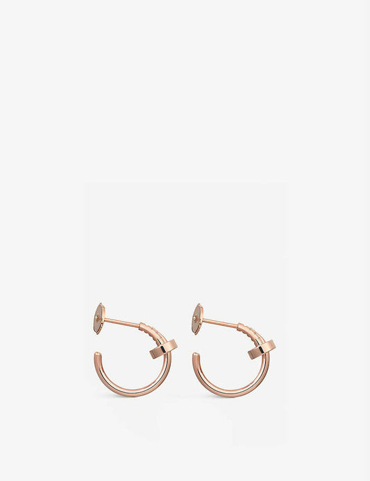 [Vicky]JUSTE EARRINGS PINK GOLD