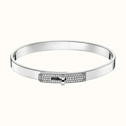 [Vicky]KELLY SILVER DIAMOND BRACELET