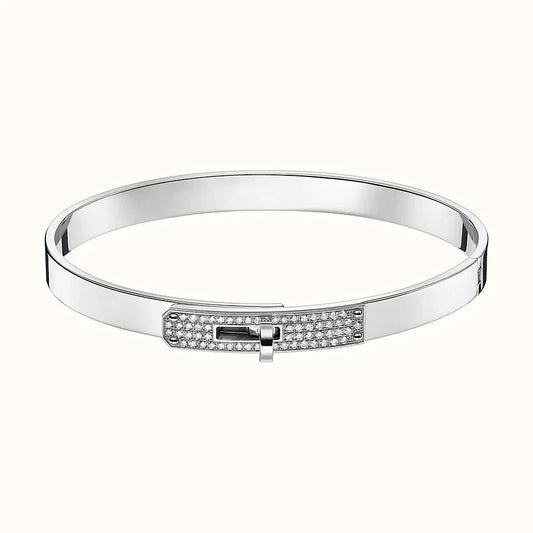 [Vicky]KELLY SILVER DIAMOND BRACELET