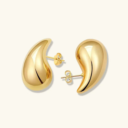 [Royal Vicky]Sandra Teardrop Gold Earrings