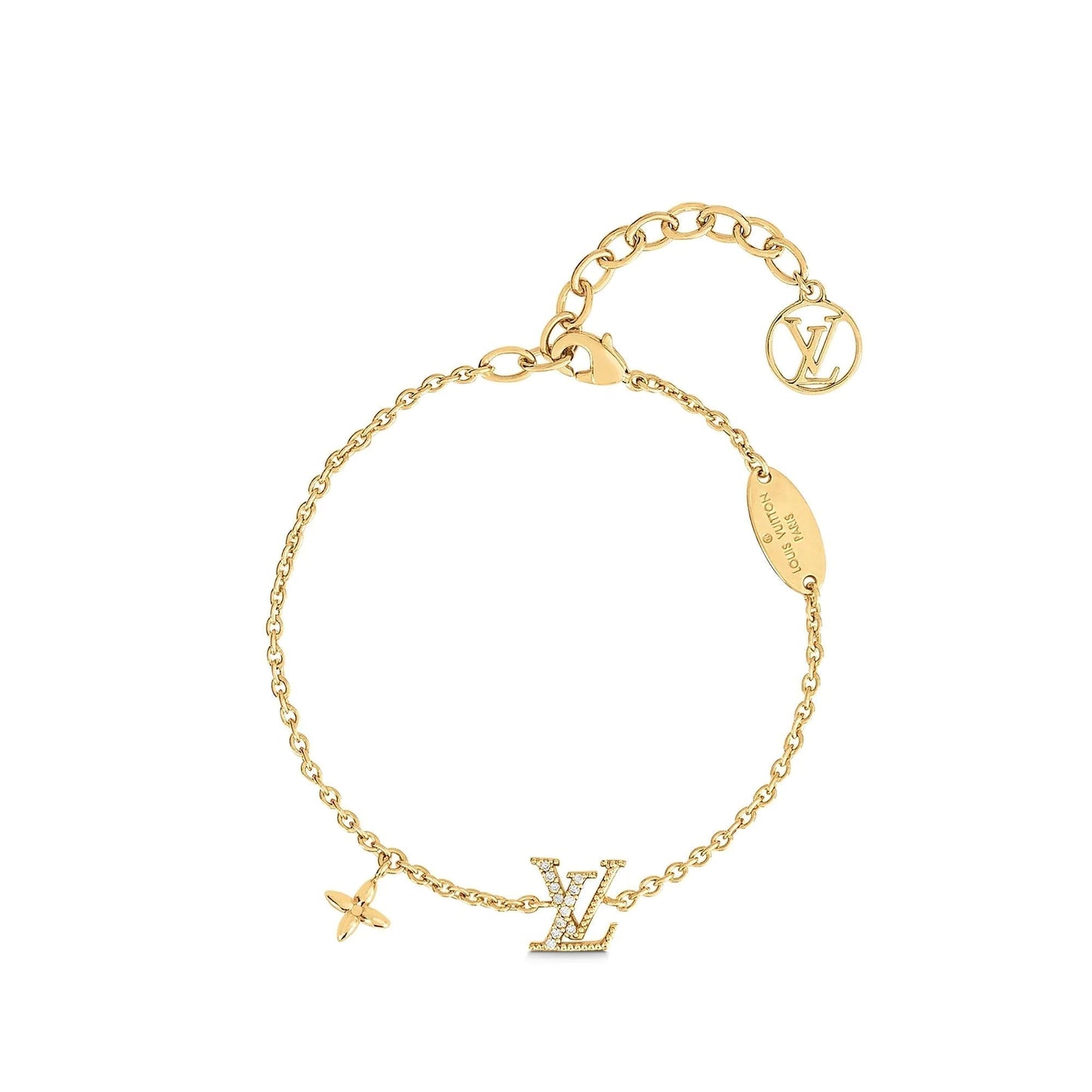 [Vicky]LOGO STAR MOTIF GOLD BRACELET