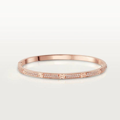 [Vicky]LOVE BRACELET 3.65MM DIAMOND-PAVED