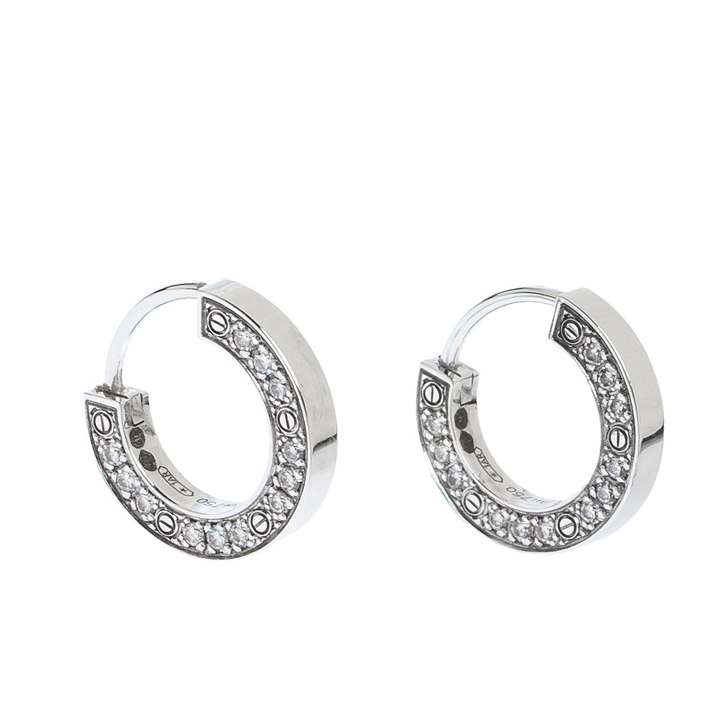 [Vicky]LOVE DIAMOND EARRINGS