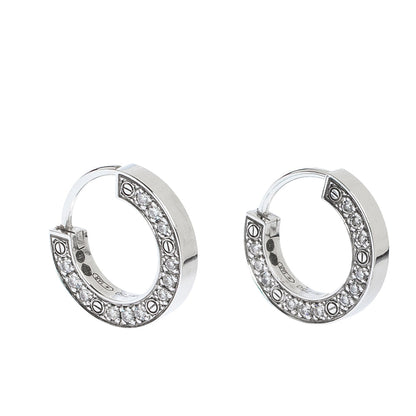 [Vicky]LOVE DIAMOND EARRINGS
