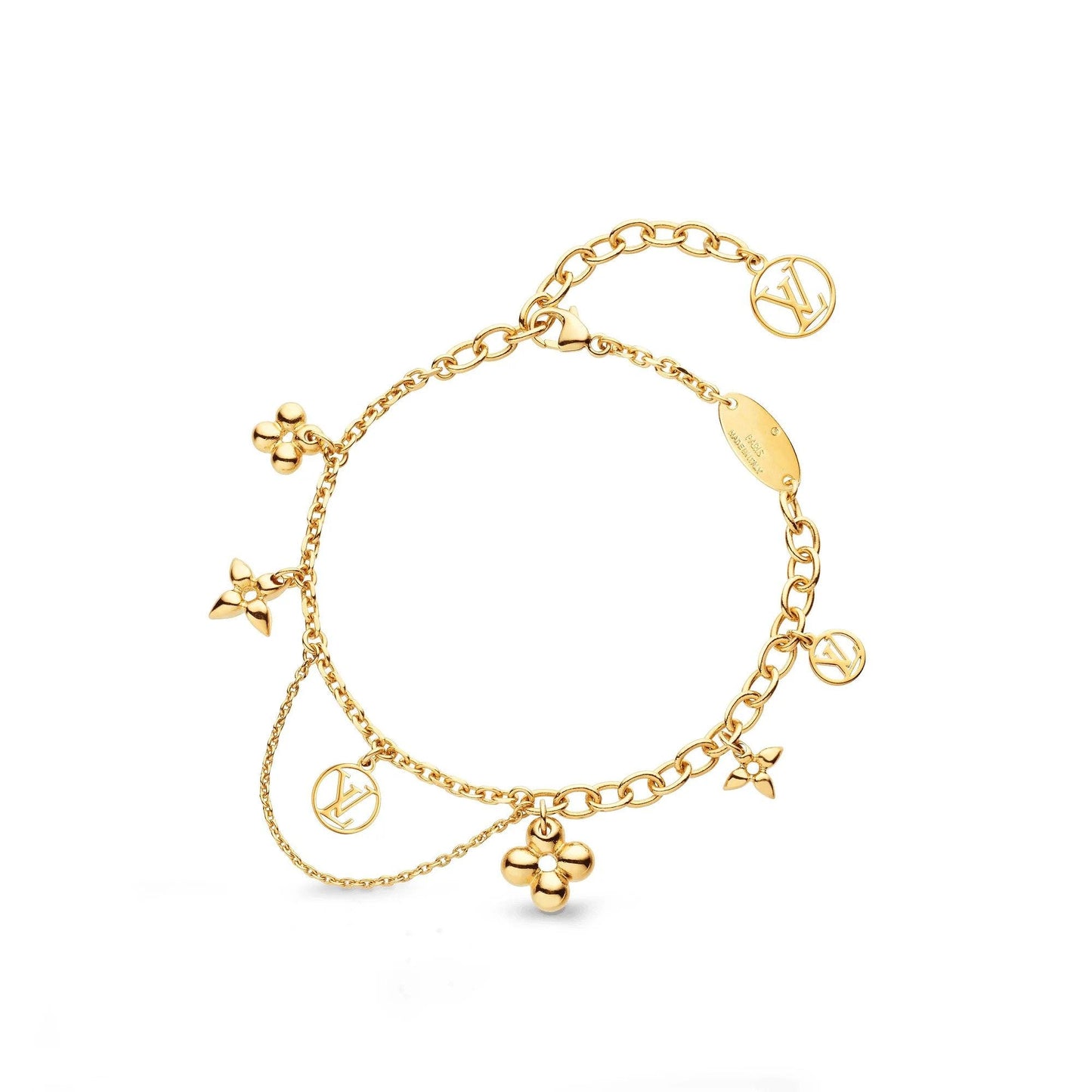 [Vicky]BLOOMING PINK GOLD MOP BRACELET