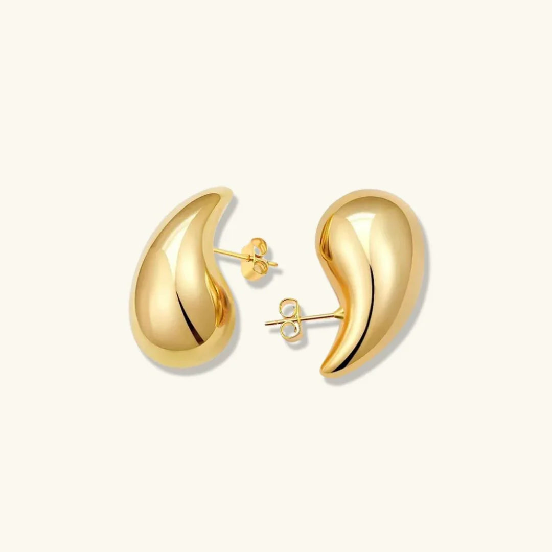 [Royal Vicky]Sandra Teardrop Gold Earrings