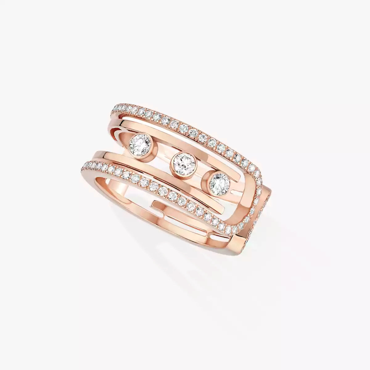 [Vicky]Move 10th Diamond Ring in Gold