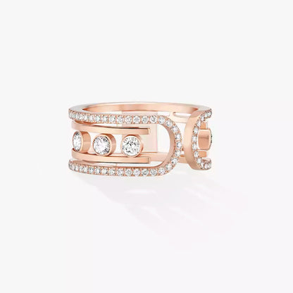 [Vicky]Move 10th Diamond Ring in Gold