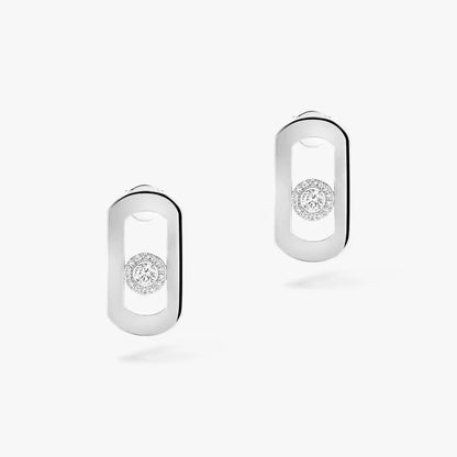 [Vicky]So Move Diamond Earrings in Yellow Gold