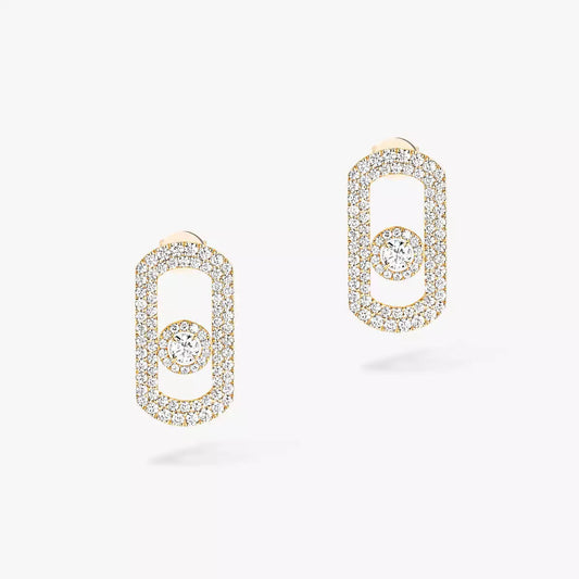 [Vicky]So Move Pave_-Set Diamond Earrings in Silver