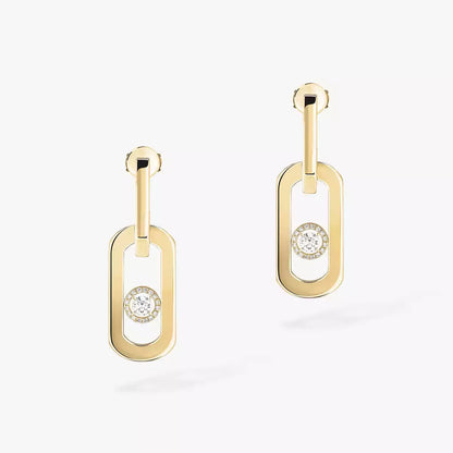 [Vicky] So Move XL Diamond Hoop Earring