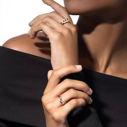 [Vicky] MoveGold Diamond Ring