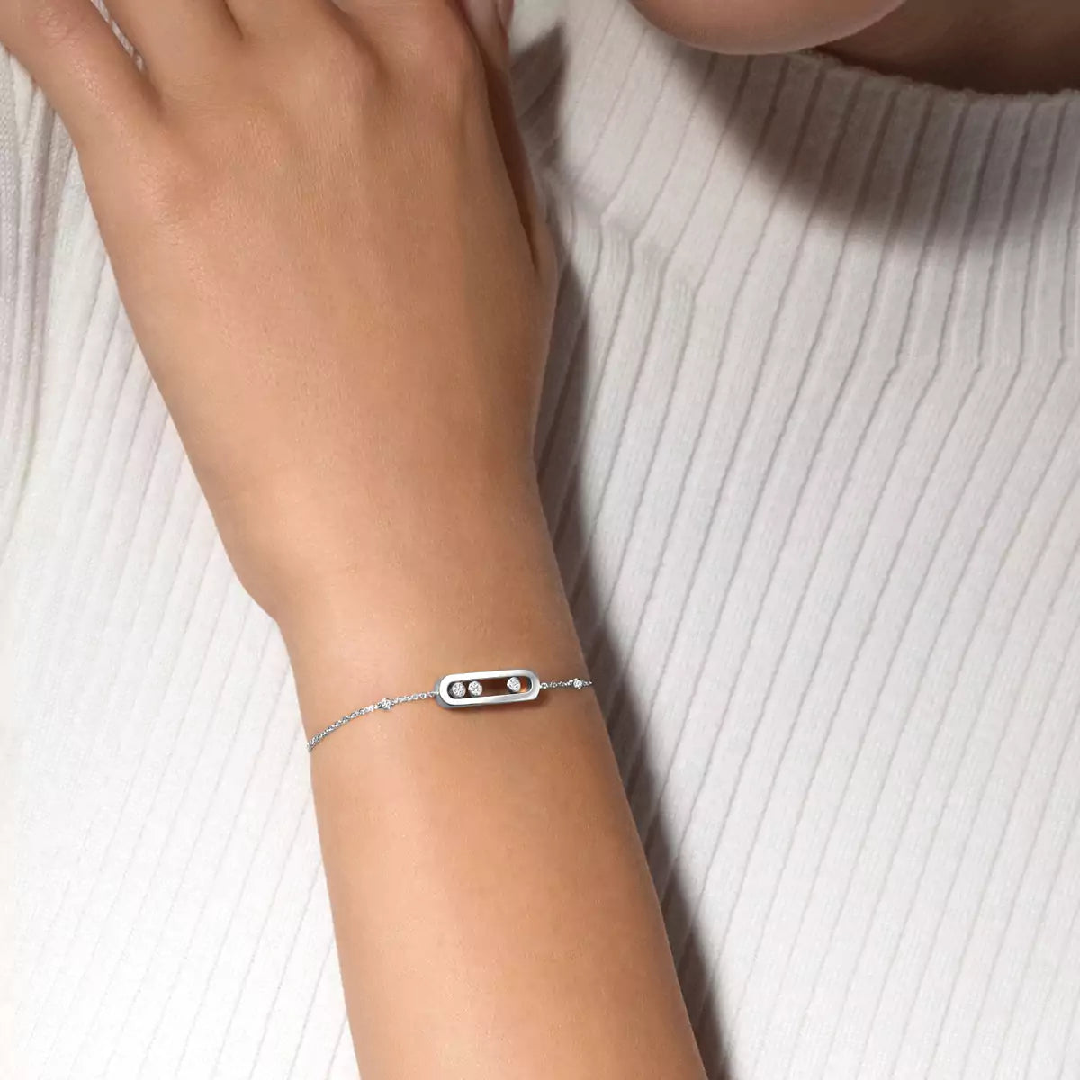 [Vicky]Baby Move Diamond Bracelet