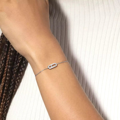 [Vicky]Move Uno Diamond Bracelet