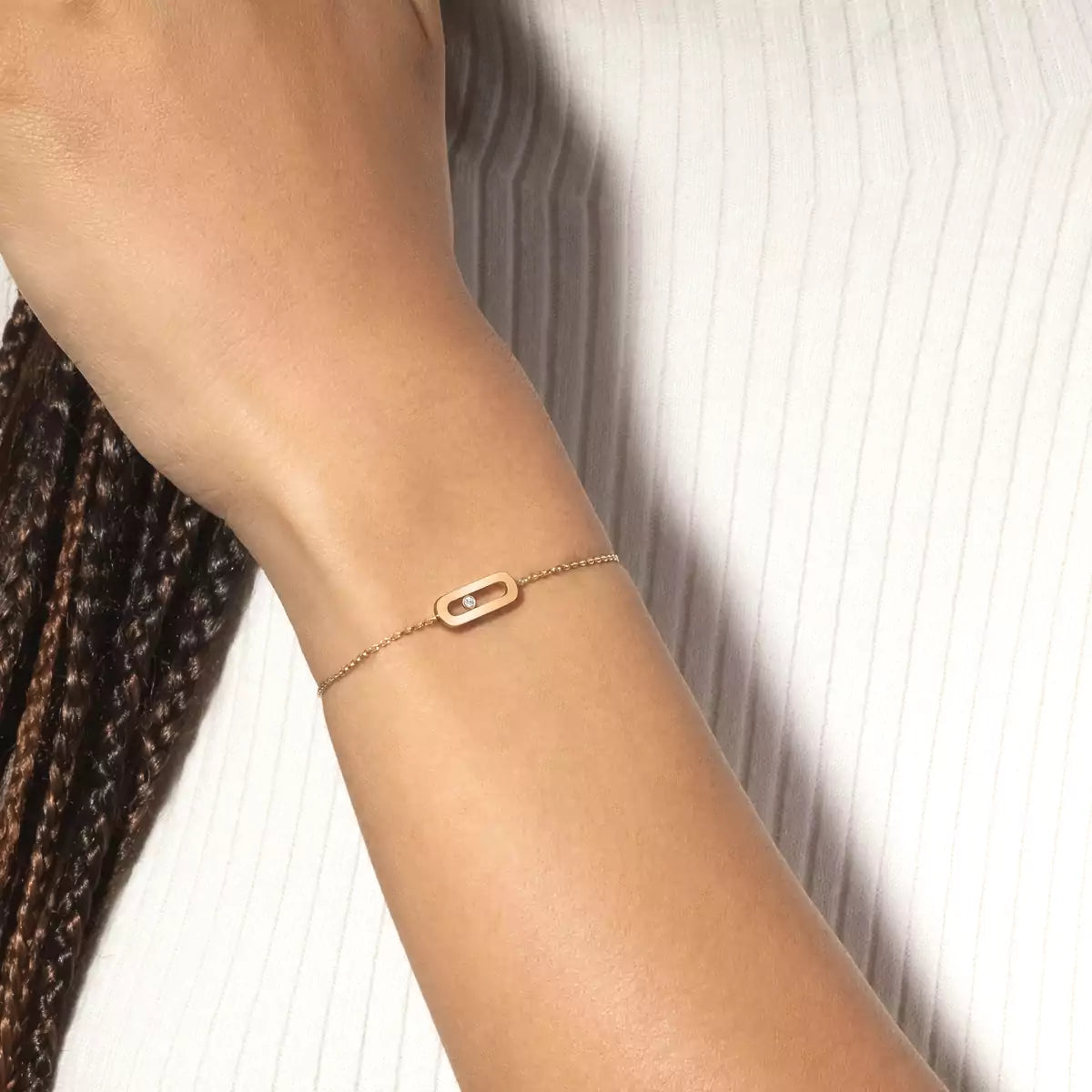 [Vicky]Move Uno Diamond Bracelet