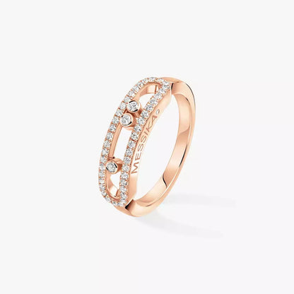 [Vicky] Baby Move Gold Diamond Pave_ Ring
