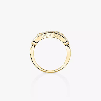 [Vicky] Baby Move Gold Diamond Pave_ Ring