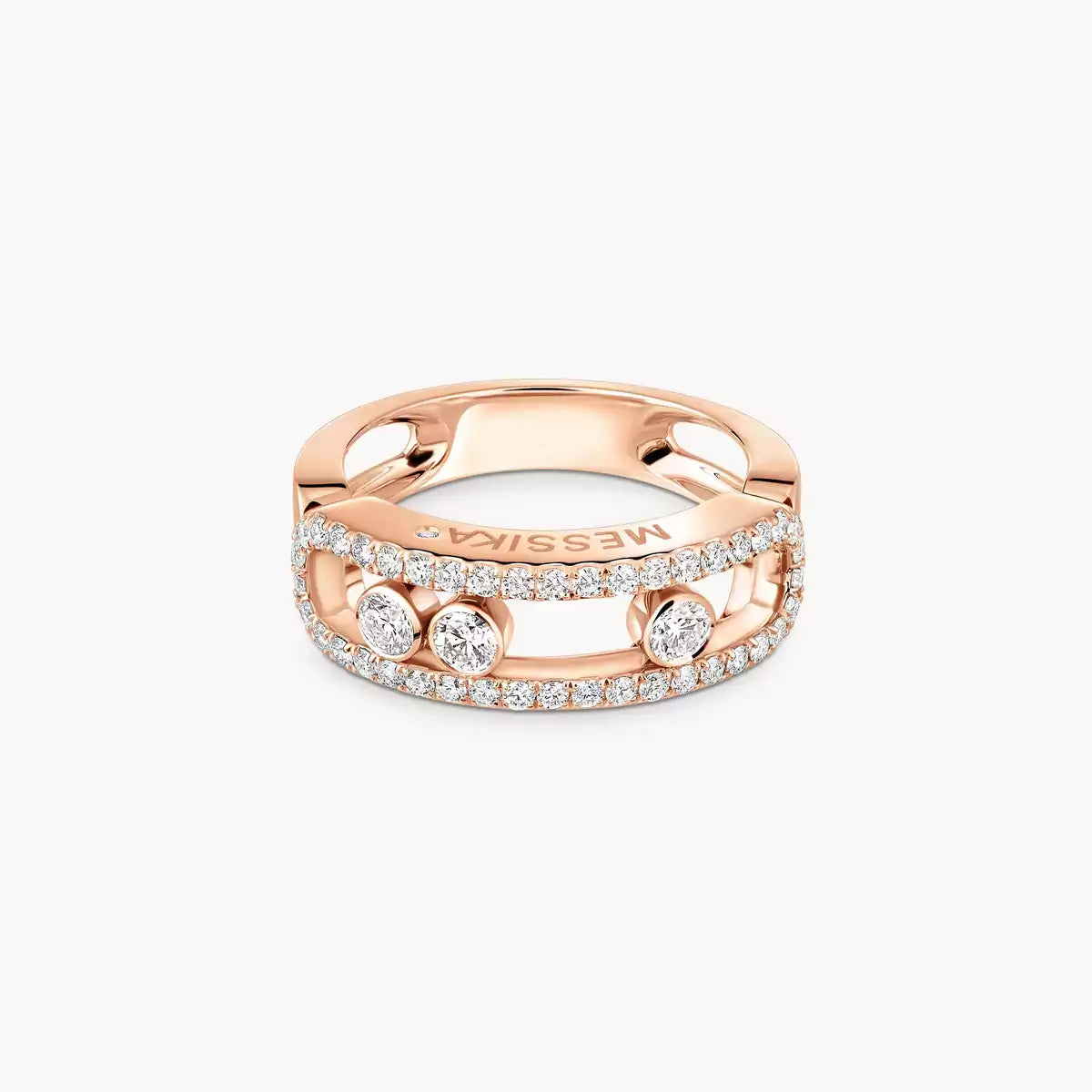 [Vicky] Move Gold Diamond Pave_ Ring