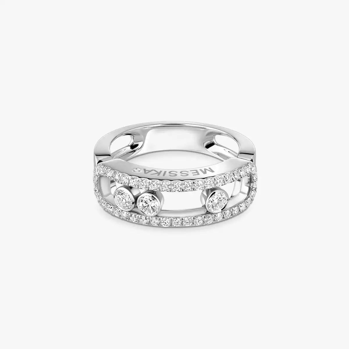 [Vicky] Move Gold Diamond Pave_ Ring