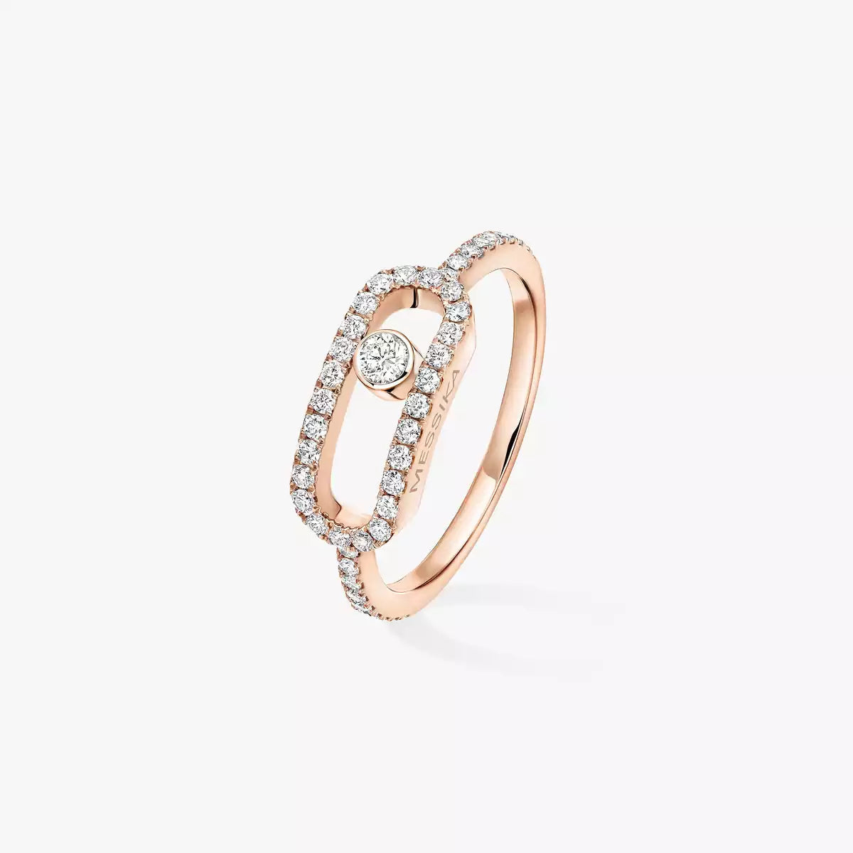 [Vicky]Move Uno Diamond Ring in Gold