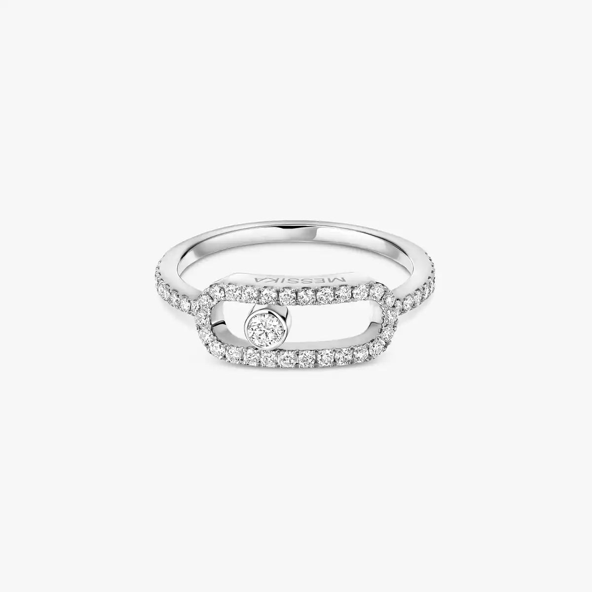 [Vicky]Move Uno Diamond Ring in Gold