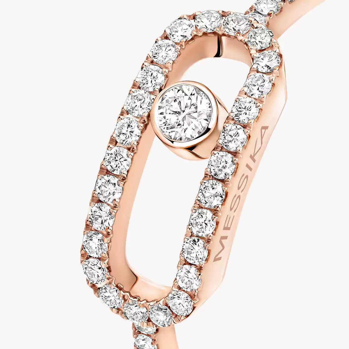 [Vicky]Move Uno Diamond Ring in Gold
