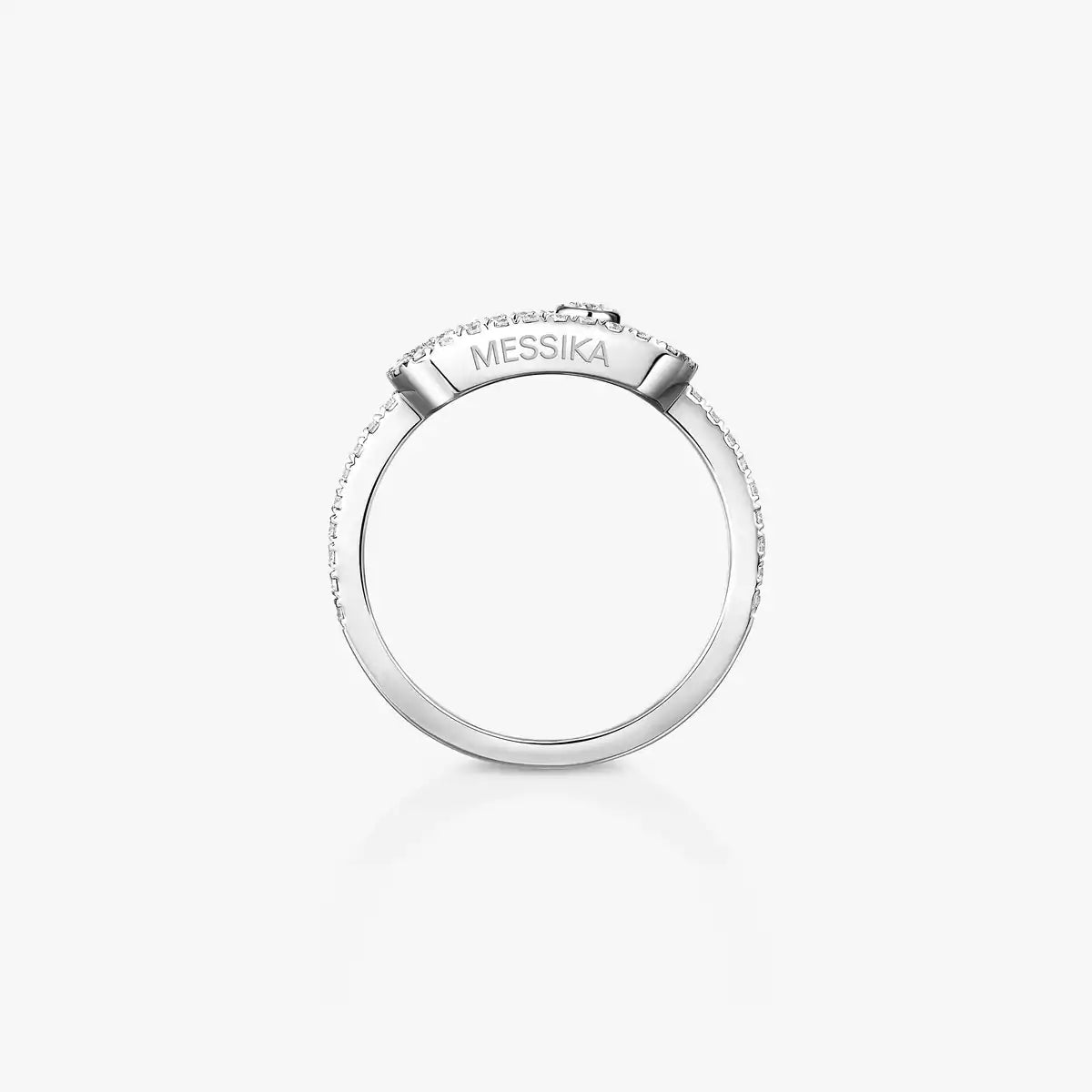 [Vicky]Move Uno Diamond Ring in Gold