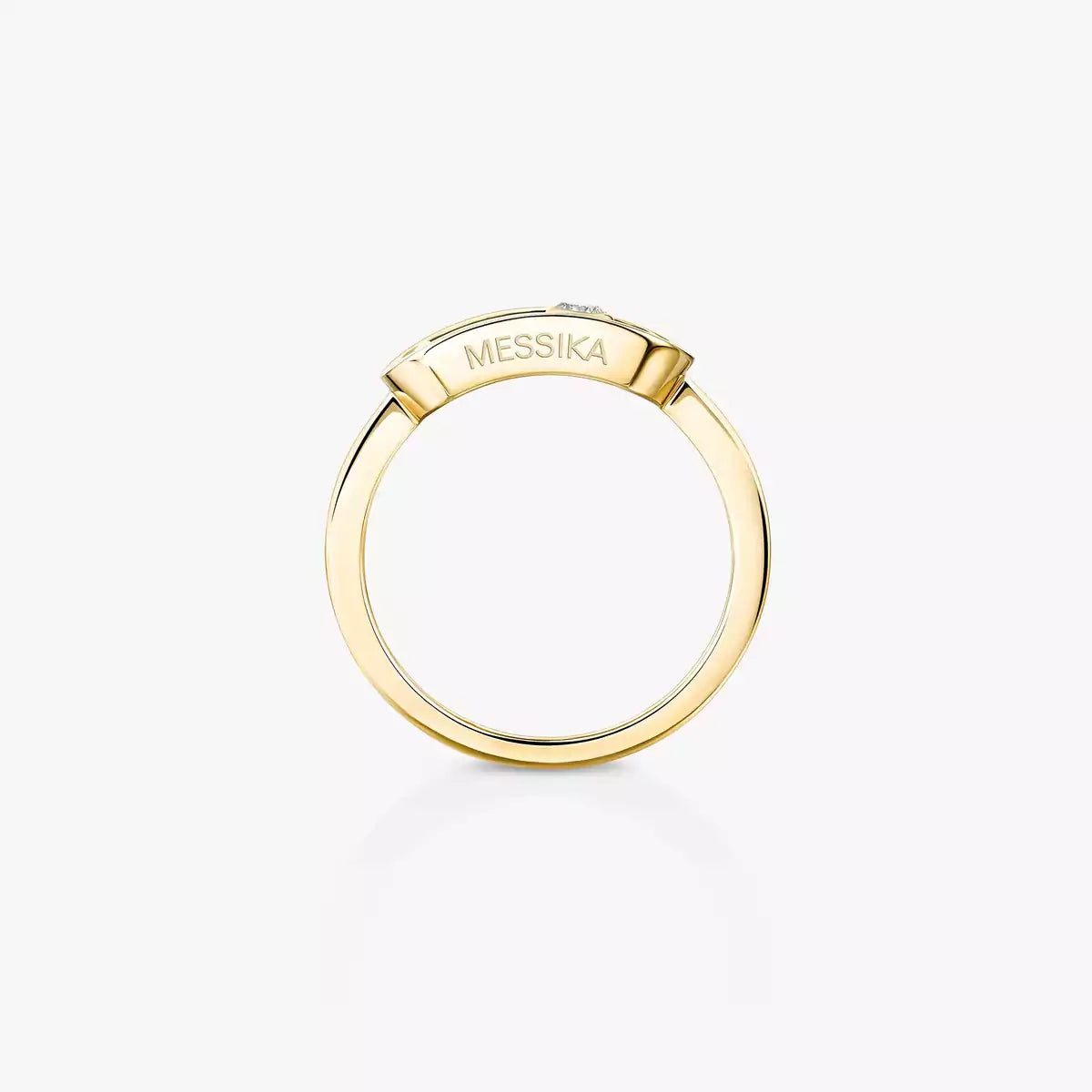 [Vicky]Move Uno Diamond Ring in Gold