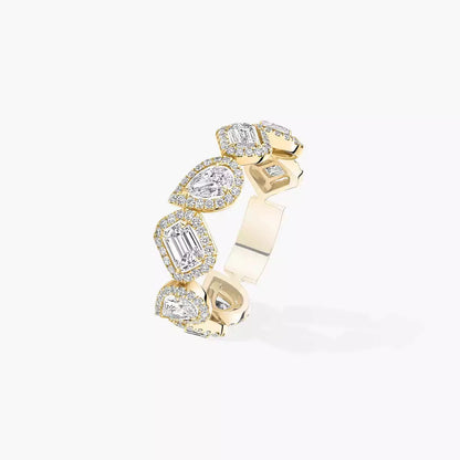[Vicky] Diamond Wedding Ring My Twin