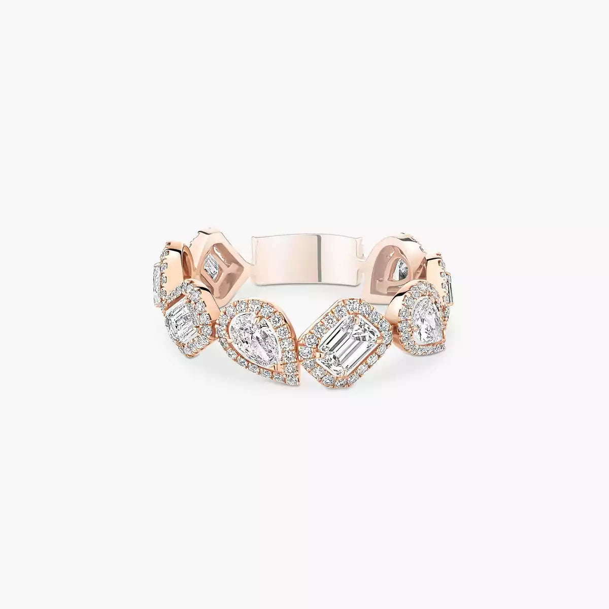 [Vicky] Diamond Wedding Ring My Twin