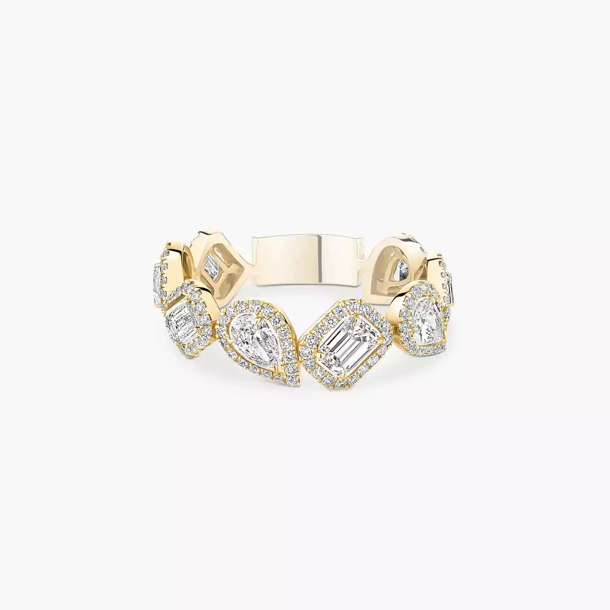 [Vicky] Diamond Wedding Ring My Twin