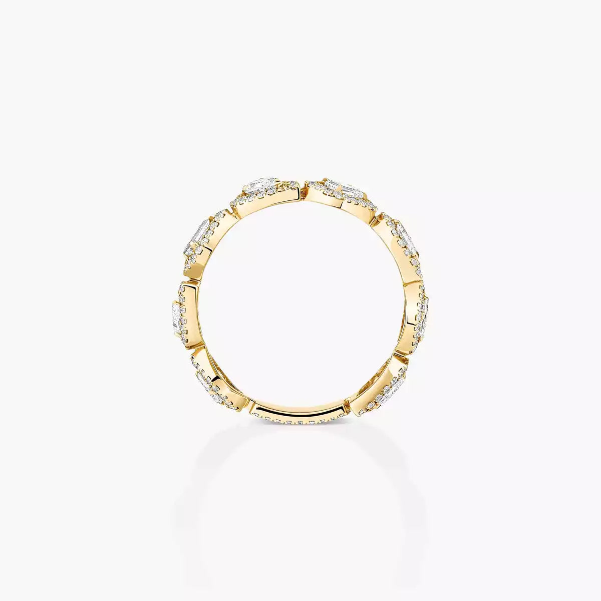 [Vicky] Diamond Wedding Ring My Twin