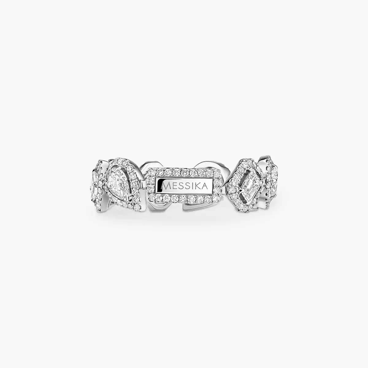[Vicky] Diamond Wedding Ring My Twin