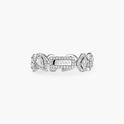 [Vicky] Diamond Wedding Ring My Twin