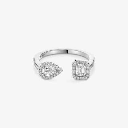 [Vicky]My Twin Toi Gold Diamond Ring