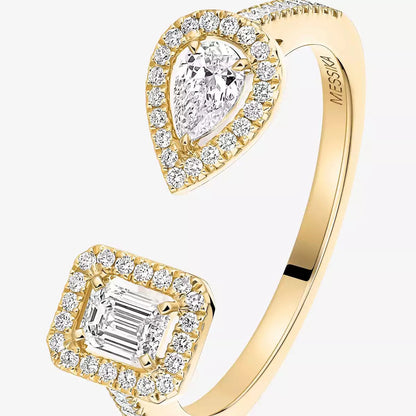 [Vicky]My Twin Toi Gold Diamond Ring