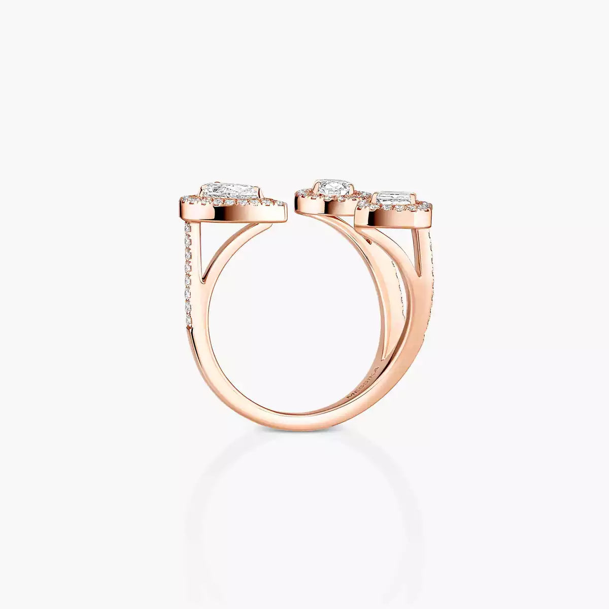 [Vicky]  Diamond Ring 0,25ct My Twin Trilogy