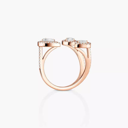 [Vicky]  Diamond Ring 0,25ct My Twin Trilogy